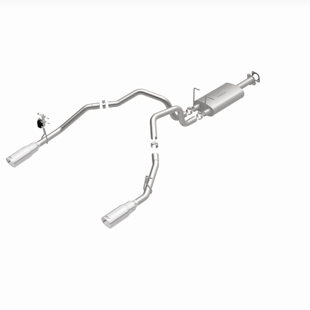 MagnaFlow 2019 Ram 1500 Street Series Cat-Back Exhaust Dual Rear Exit w/Polished Tips - 19498