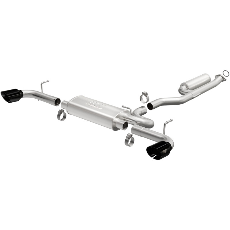 Magnaflow 19-21 Toyota RAV4 Street Series Cat-Back Performance Exhaust System- Dual Rear Exit- Black - 19500