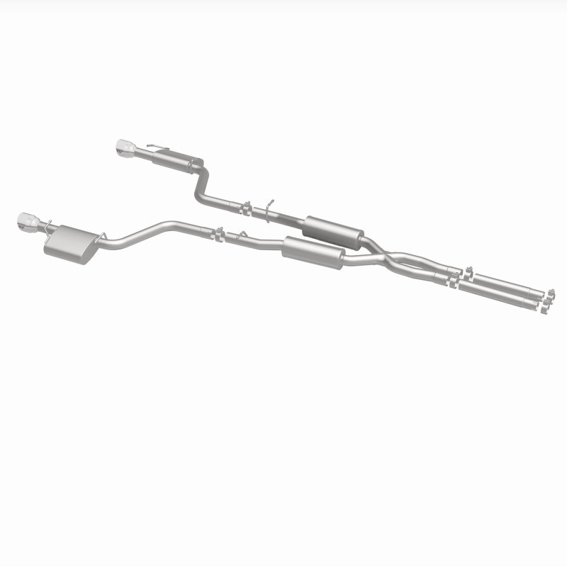 MagnaFlow 19-20 Dodge Charger GT 3.6L V6 Dual Exit Polished Tip Street Series Cat-Back Exhaust - 19522
