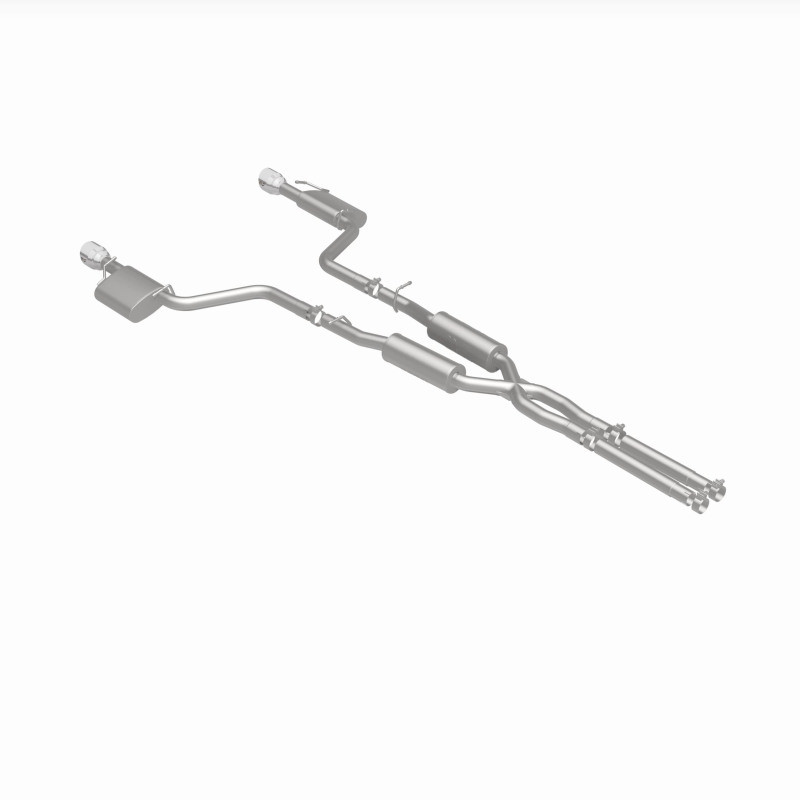 MagnaFlow 19-20 Dodge Charger GT 3.6L V6 Dual Exit Polished Tip Street Series Cat-Back Exhaust - 19522
