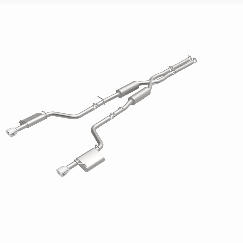 MagnaFlow 19-20 Dodge Charger GT 3.6L V6 Dual Exit Polished Tip Street Series Cat-Back Exhaust - 19522