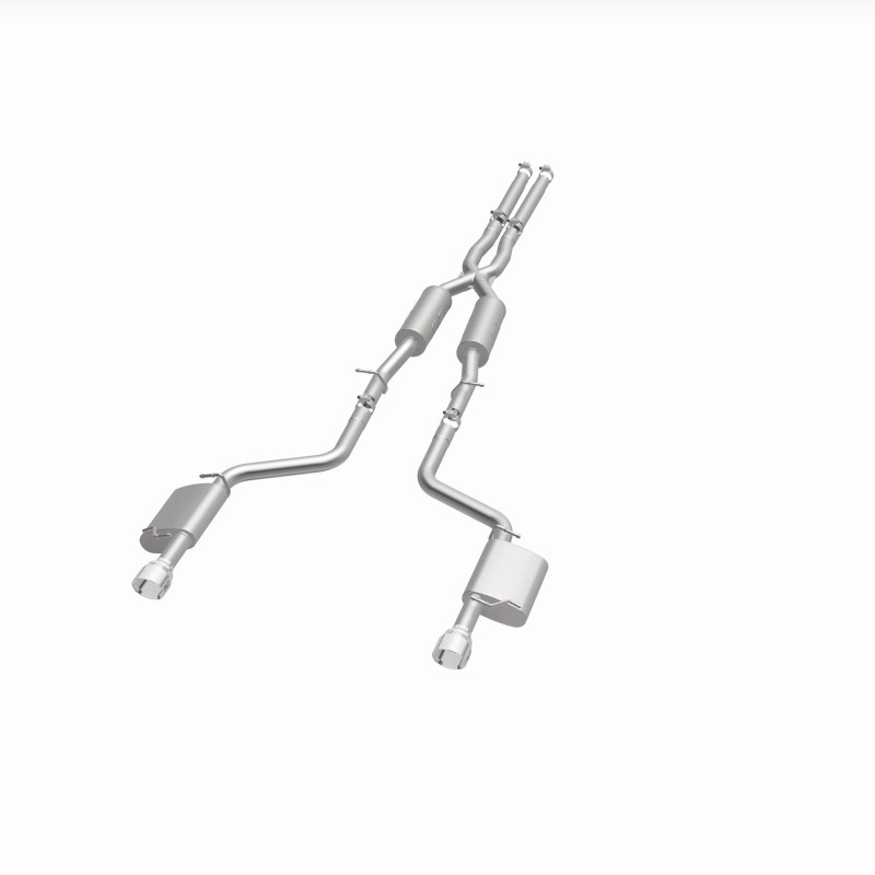 MagnaFlow 19-20 Dodge Charger GT 3.6L V6 Dual Exit Polished Tip Street Series Cat-Back Exhaust - 19522