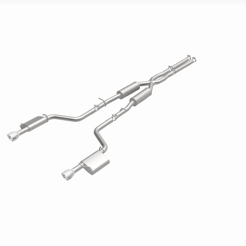 MagnaFlow 19-20 Dodge Charger GT 3.6L V6 Dual Exit Polished Tip Street Series Cat-Back Exhaust - 19522