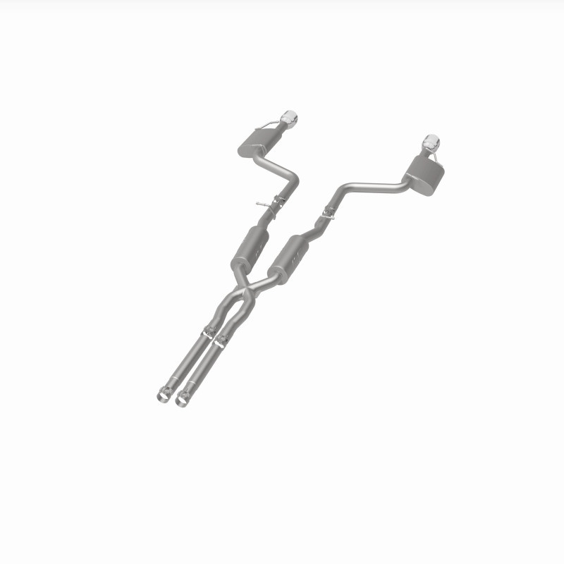 MagnaFlow 19-20 Dodge Charger GT 3.6L V6 Dual Exit Polished Tip Street Series Cat-Back Exhaust - 19522