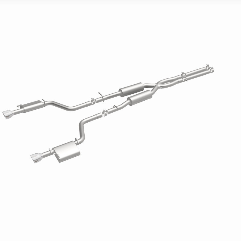 MagnaFlow 19-20 Dodge Charger GT 3.6L V6 Dual Exit Polished Tip Street Series Cat-Back Exhaust - 19522