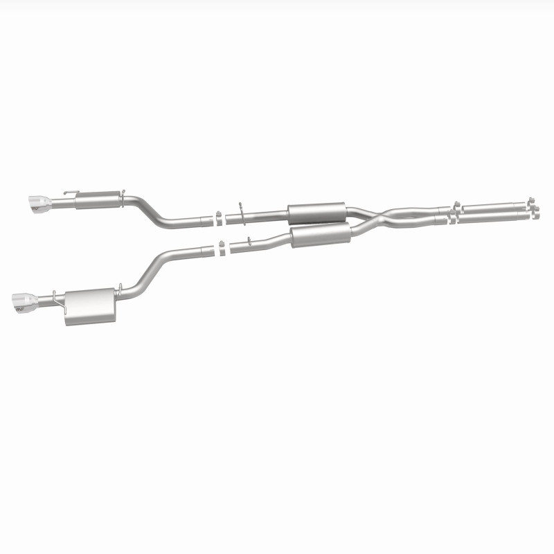 MagnaFlow 19-20 Dodge Charger GT 3.6L V6 Dual Exit Polished Tip Street Series Cat-Back Exhaust - 19522