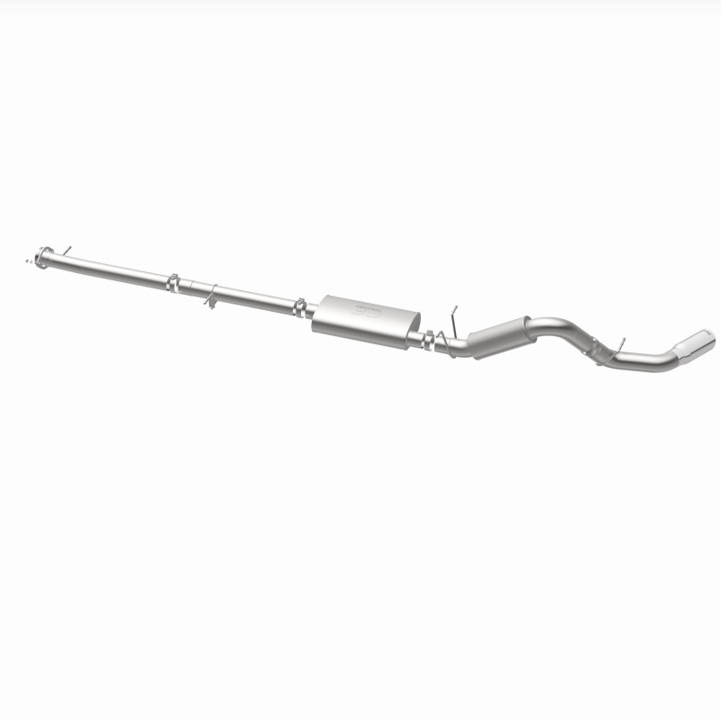 MagnaFlow 2022+ GM 2500/3500HD 6.6L Gas Single Passenger Side Rear Exit Cat-Back Exhaust - 19524