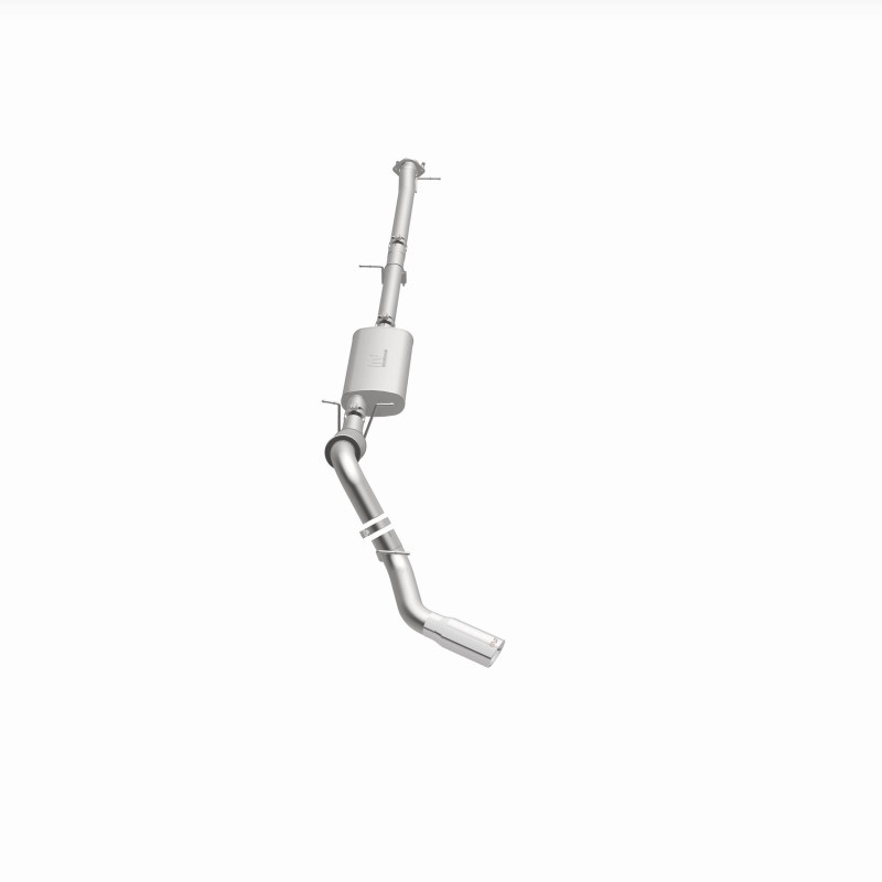 MagnaFlow 2022+ GM 2500/3500HD 6.6L Gas Single Passenger Side Rear Exit Cat-Back Exhaust - 19524