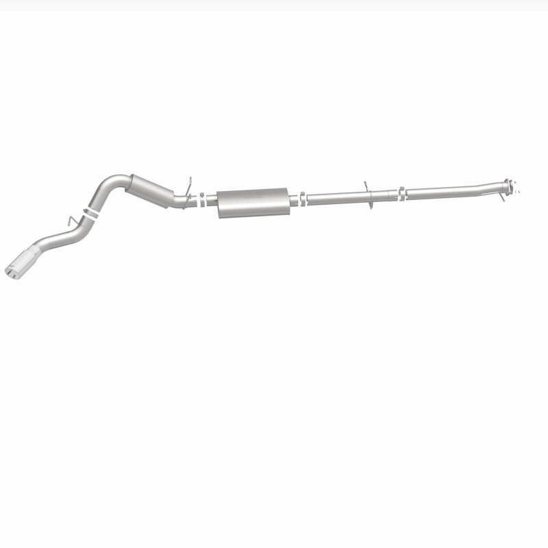 MagnaFlow 2022+ GM 2500/3500HD 6.6L Gas Single Passenger Side Rear Exit Cat-Back Exhaust - 19524