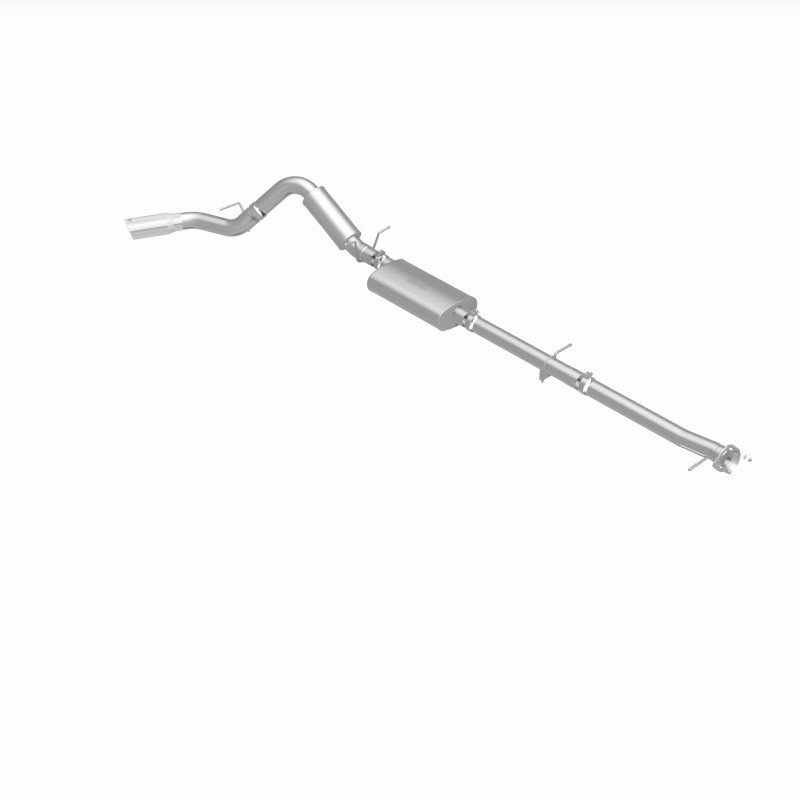 MagnaFlow 2022+ GM 2500/3500HD 6.6L Gas Single Passenger Side Rear Exit Cat-Back Exhaust - 19524