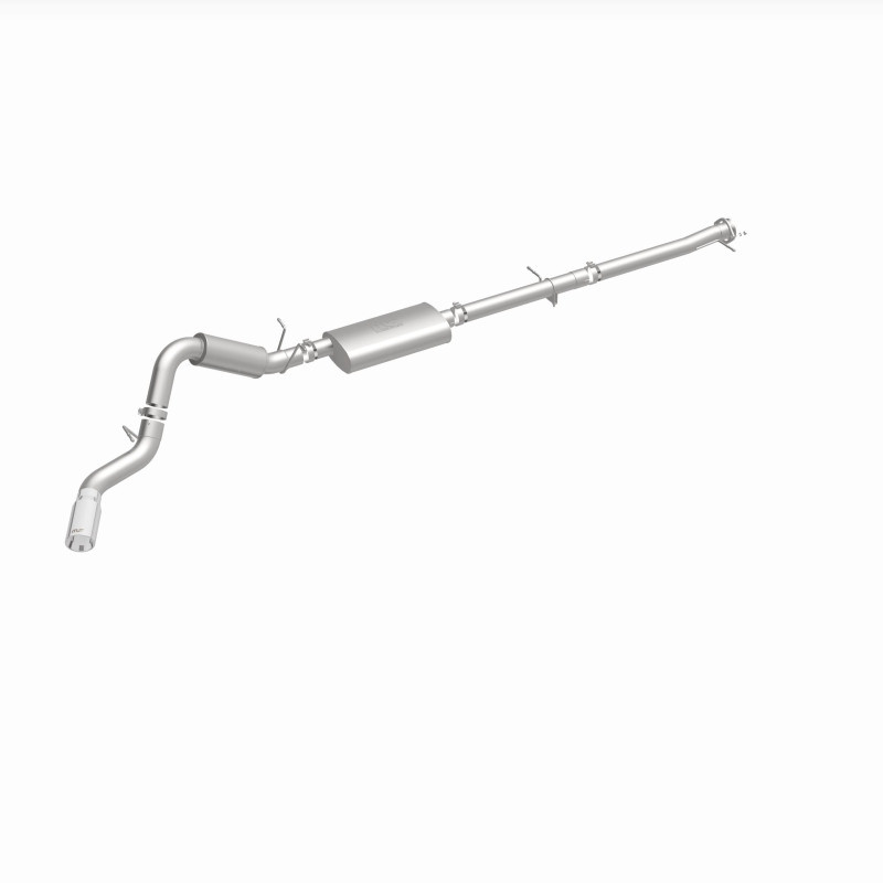 MagnaFlow 2022+ GM 2500/3500HD 6.6L Gas Single Passenger Side Rear Exit Cat-Back Exhaust - 19524
