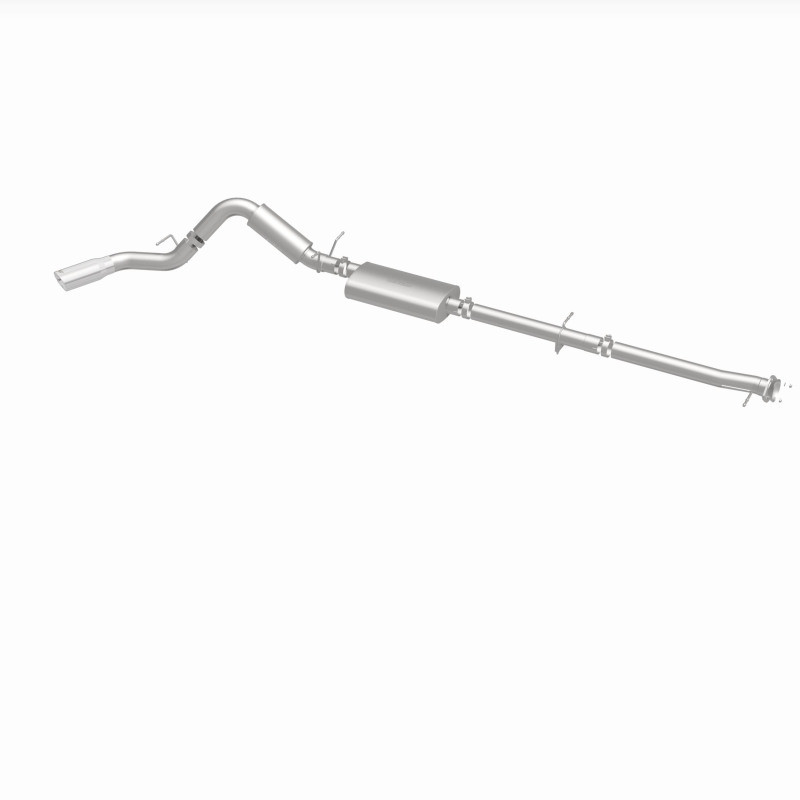 MagnaFlow 2022+ GM 2500/3500HD 6.6L Gas Single Passenger Side Rear Exit Cat-Back Exhaust - 19524