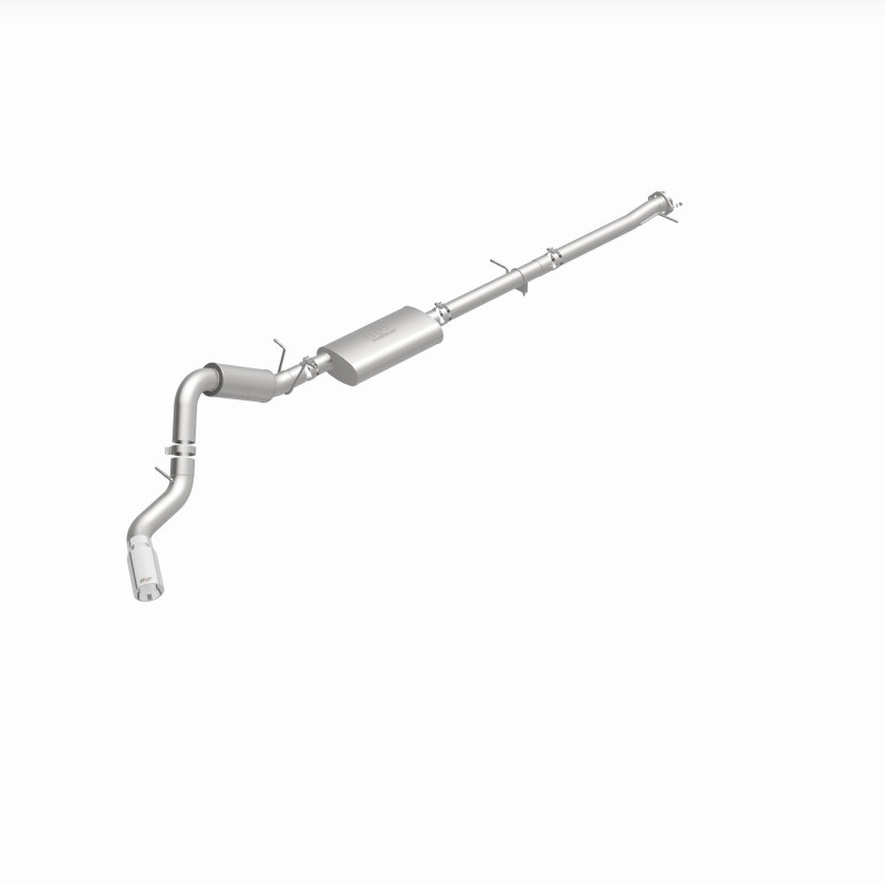 MagnaFlow 2022+ GM 2500/3500HD 6.6L Gas Single Passenger Side Rear Exit Cat-Back Exhaust - 19524