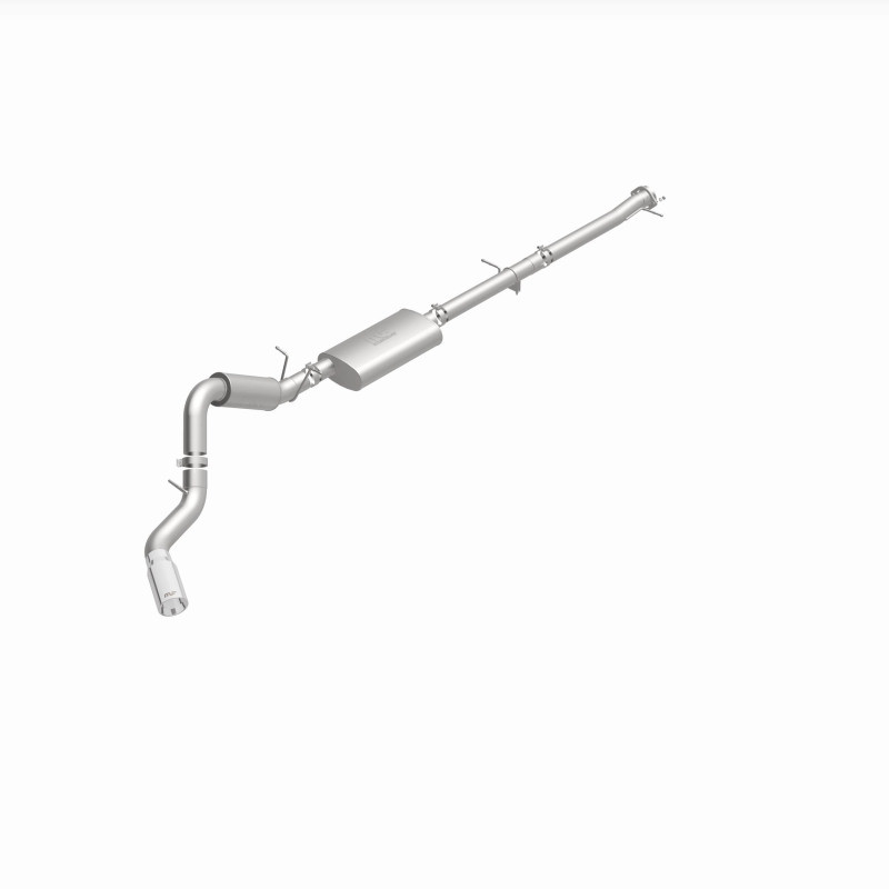 MagnaFlow 2022+ GM 2500/3500HD 6.6L Gas Single Passenger Side Rear Exit Cat-Back Exhaust - 19524