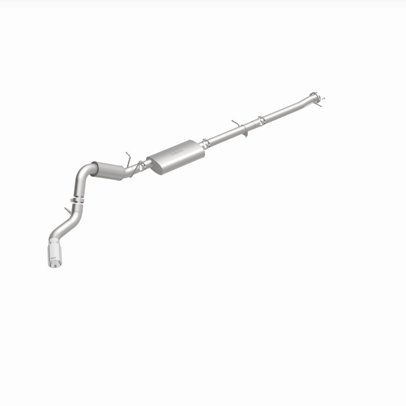 MagnaFlow 2022+ GM 2500/3500HD 6.6L Gas Single Passenger Side Rear Exit Cat-Back Exhaust - 19524