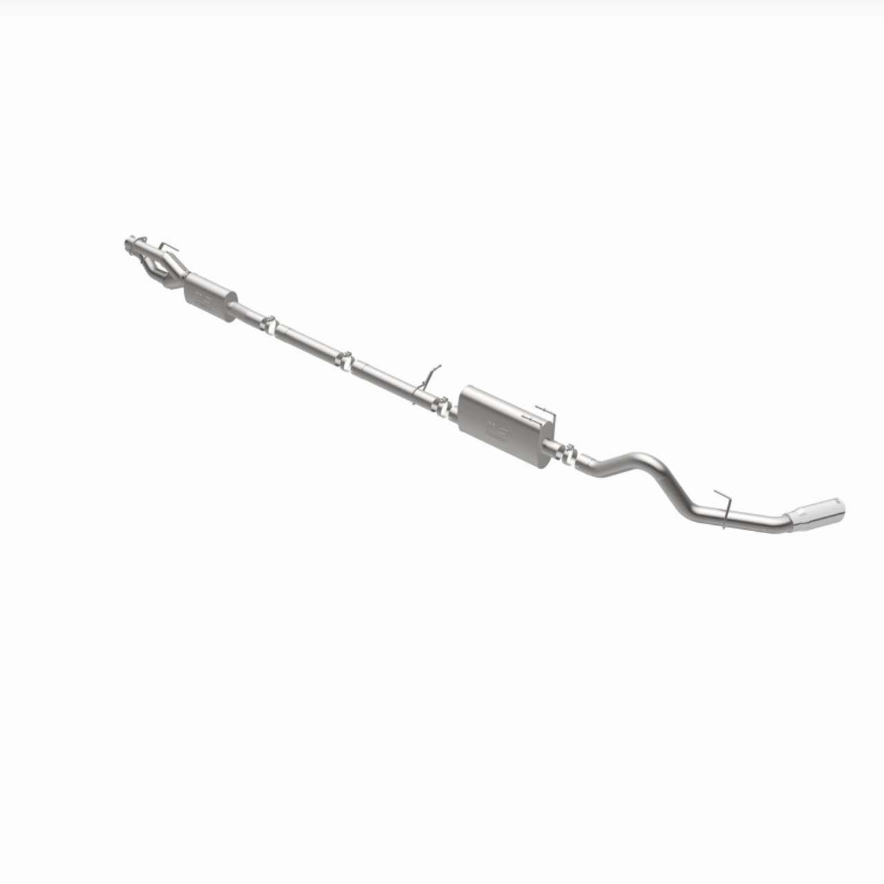 MagnaFlow 2020 Ford F250/F350 3.5in Street Series Cat-Back Exhaust Rear Passenger Exit-Polished Tip - 19530