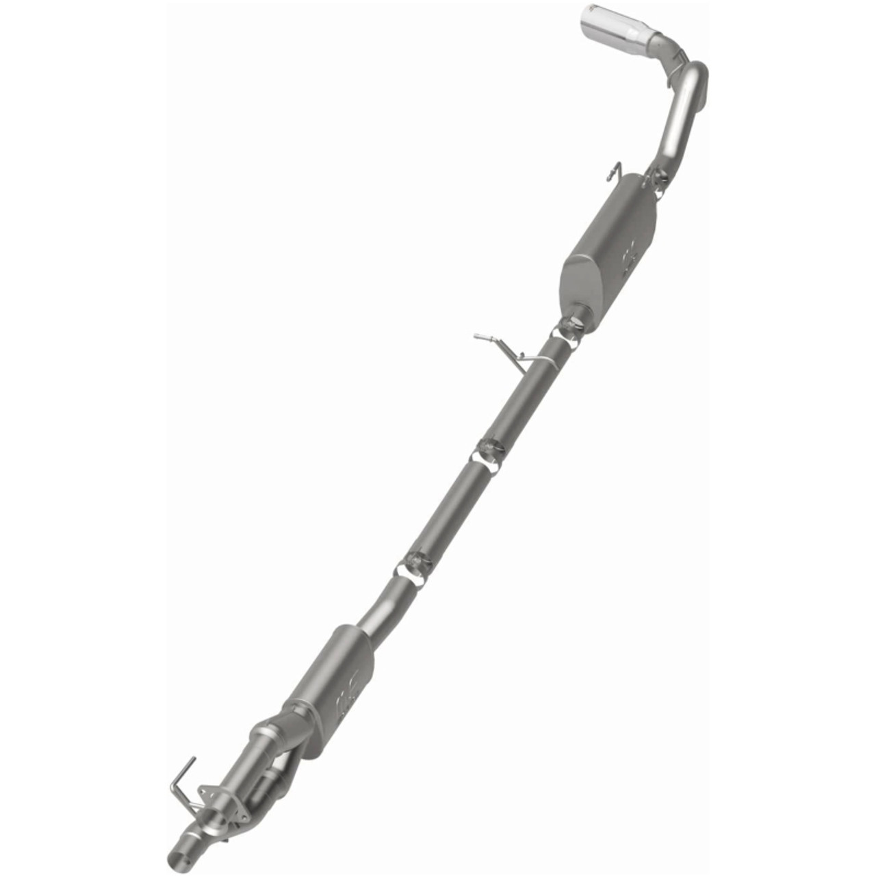 MagnaFlow 2020 Ford F250/F350 3.5in Street Series Cat-Back Exhaust Rear Passenger Exit-Polished Tip - 19530