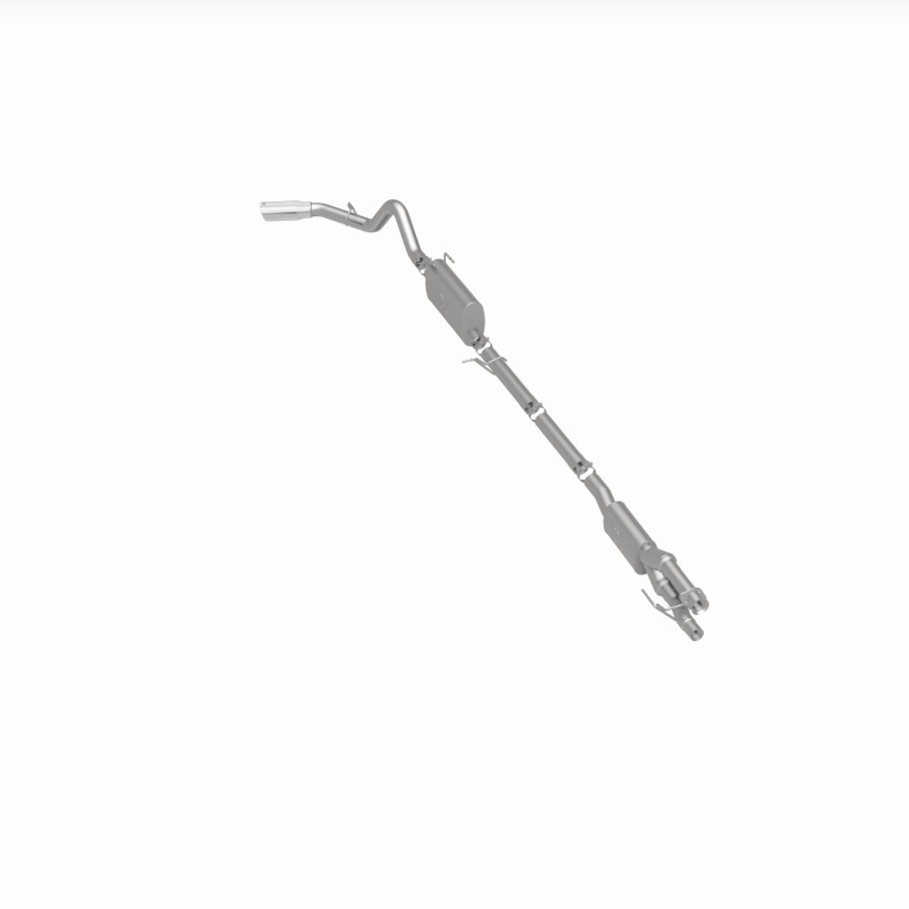 MagnaFlow 2020 Ford F250/F350 3.5in Street Series Cat-Back Exhaust Rear Passenger Exit-Polished Tip - 19530