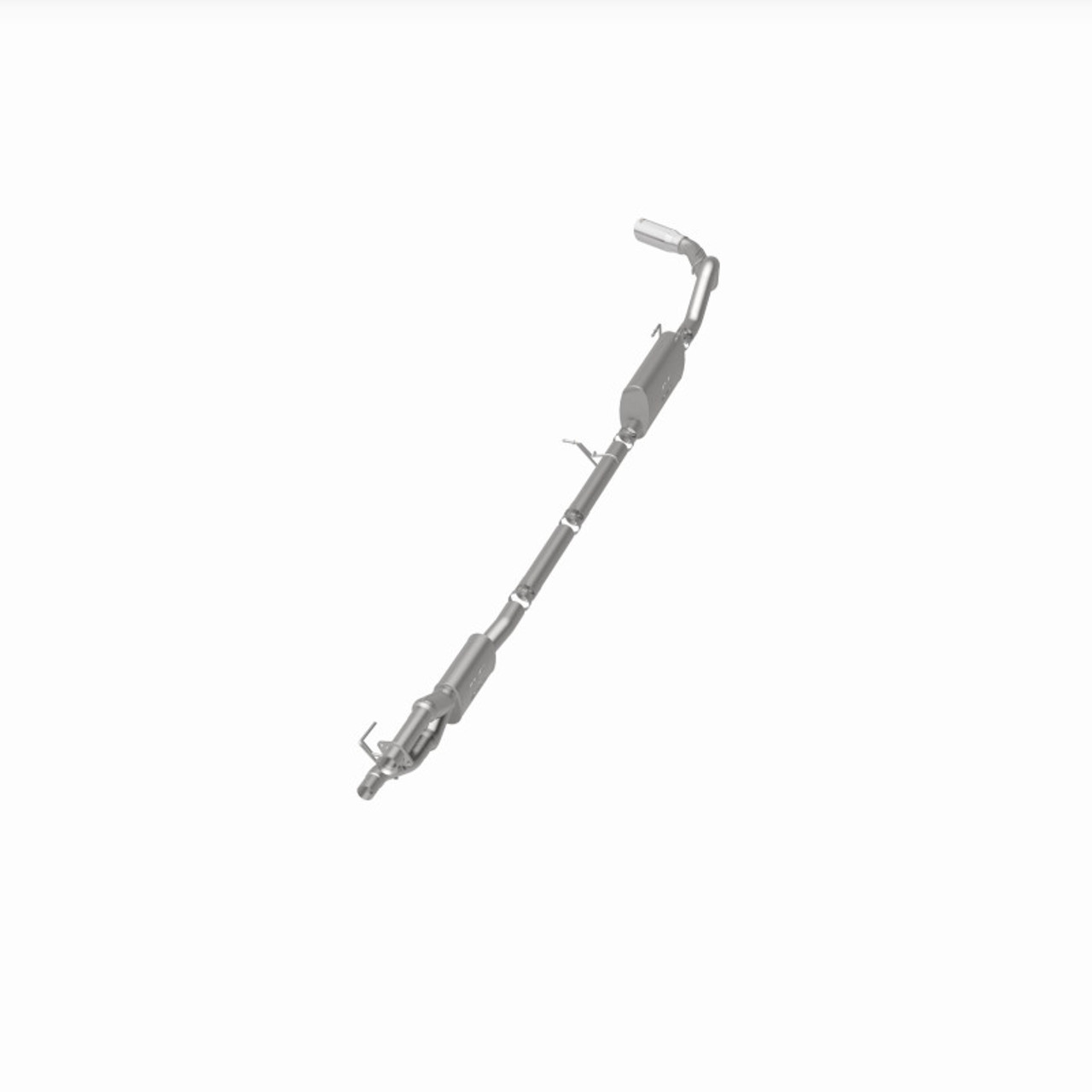 MagnaFlow 2020 Ford F250/F350 3.5in Street Series Cat-Back Exhaust Rear Passenger Exit-Polished Tip - 19530