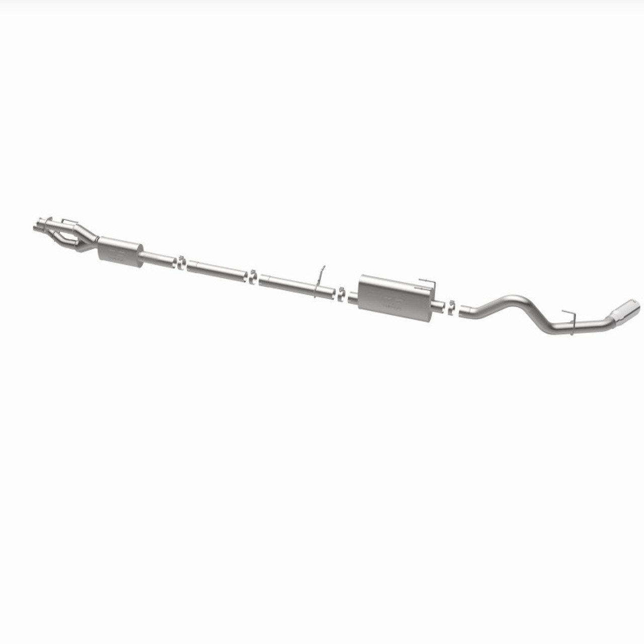 MagnaFlow 2020 Ford F250/F350 3.5in Street Series Cat-Back Exhaust Rear Passenger Exit-Polished Tip - 19530