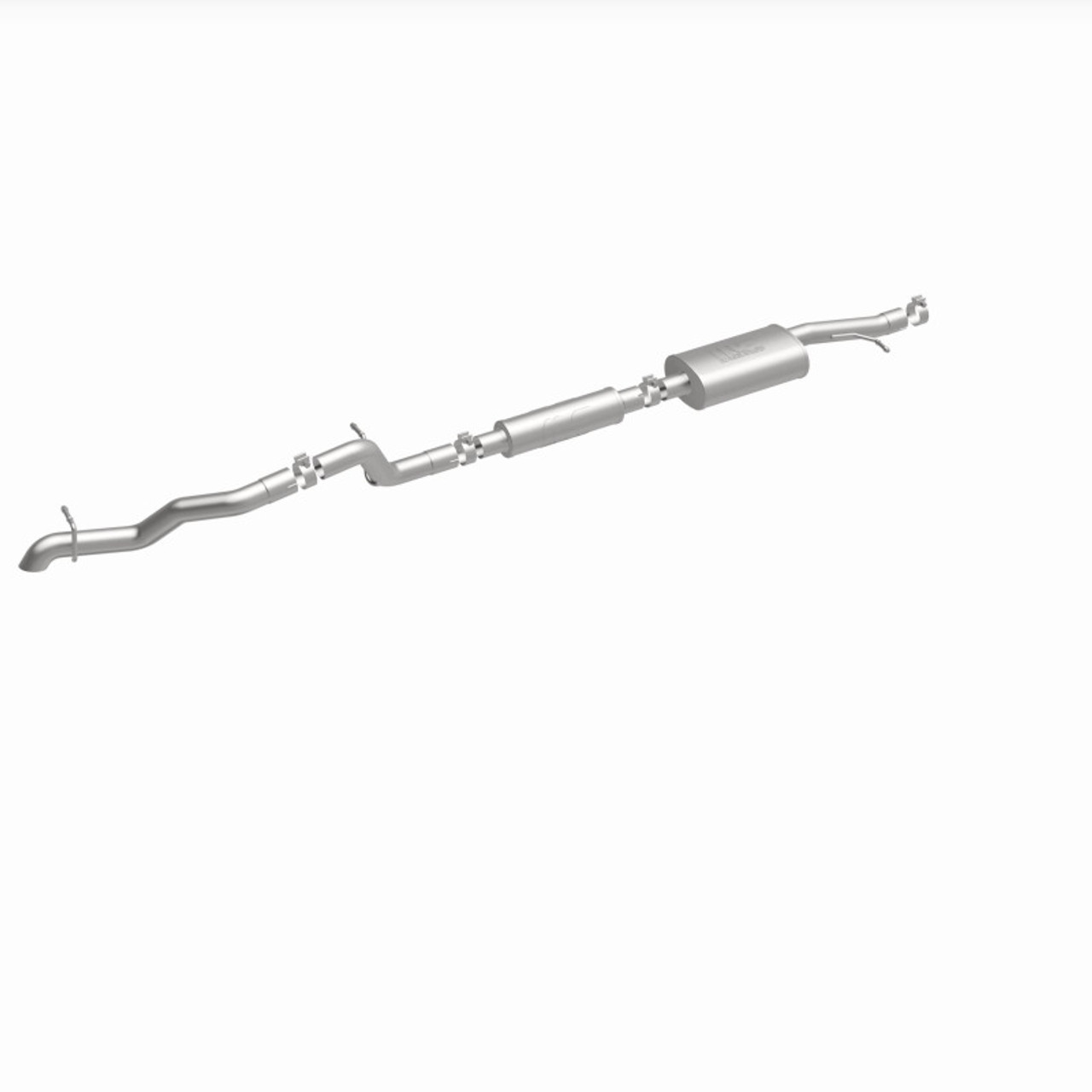 MagnaFlow 12-18 Jeep Wrangler 2.5in Overland Series Cat-Back Exhaust - 19539