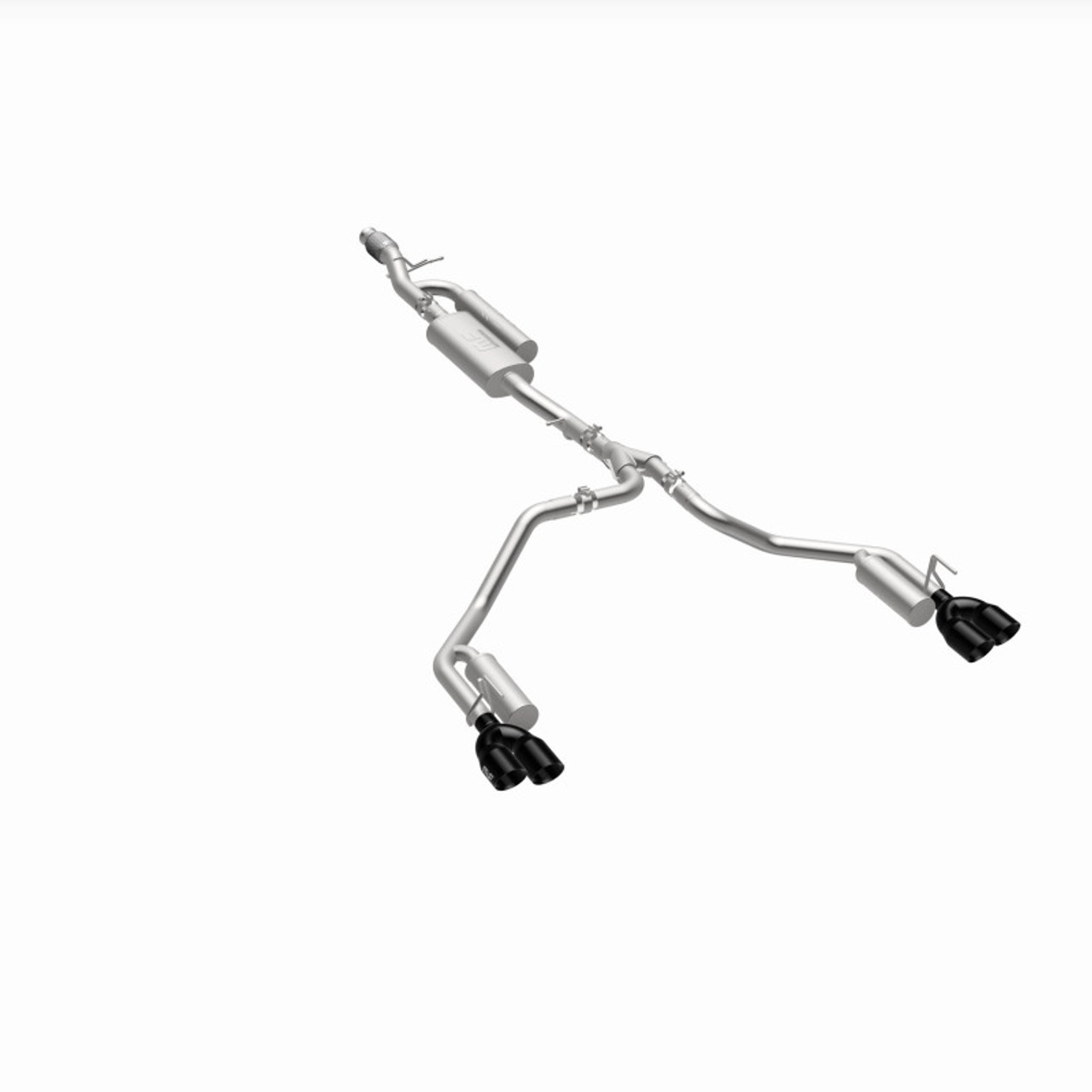 MagnaFlow 2021 Chevrolet Tahoe V8 5.3L Street Series Cat-Back Exhaust - Black Chrome Tips - 19541