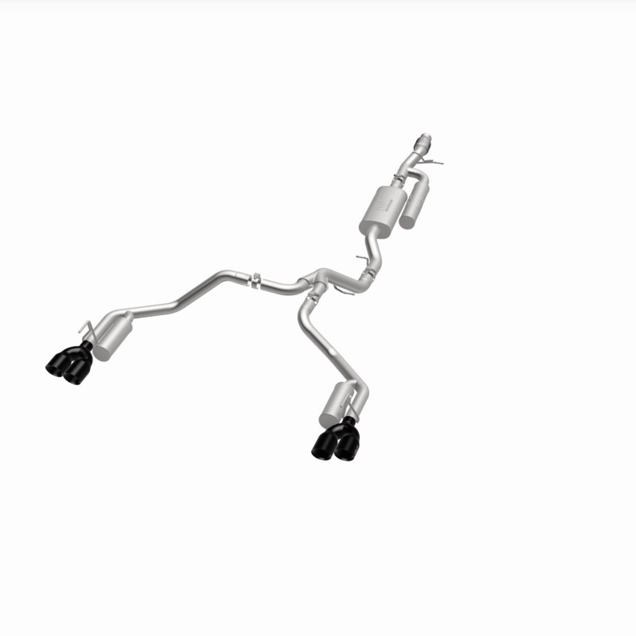 MagnaFlow 2021 Chevrolet Tahoe V8 5.3L Street Series Cat-Back Exhaust - Black Chrome Tips - 19541