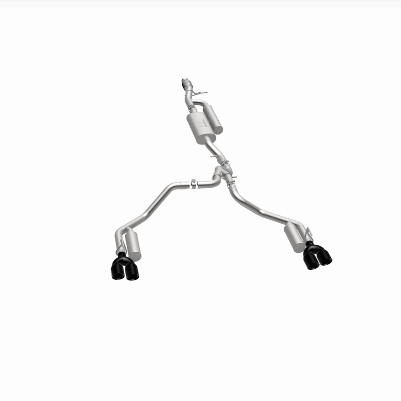 MagnaFlow 2021 Chevrolet Tahoe V8 5.3L Street Series Cat-Back Exhaust - Black Chrome Tips - 19541