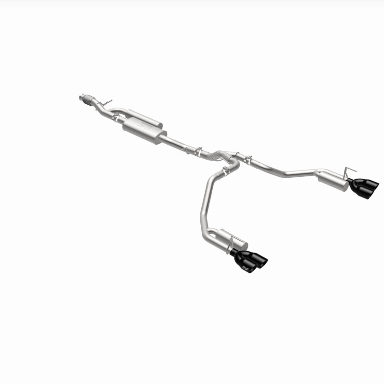 MagnaFlow 2021 Chevrolet Tahoe V8 5.3L Street Series Cat-Back Exhaust - Black Chrome Tips - 19541