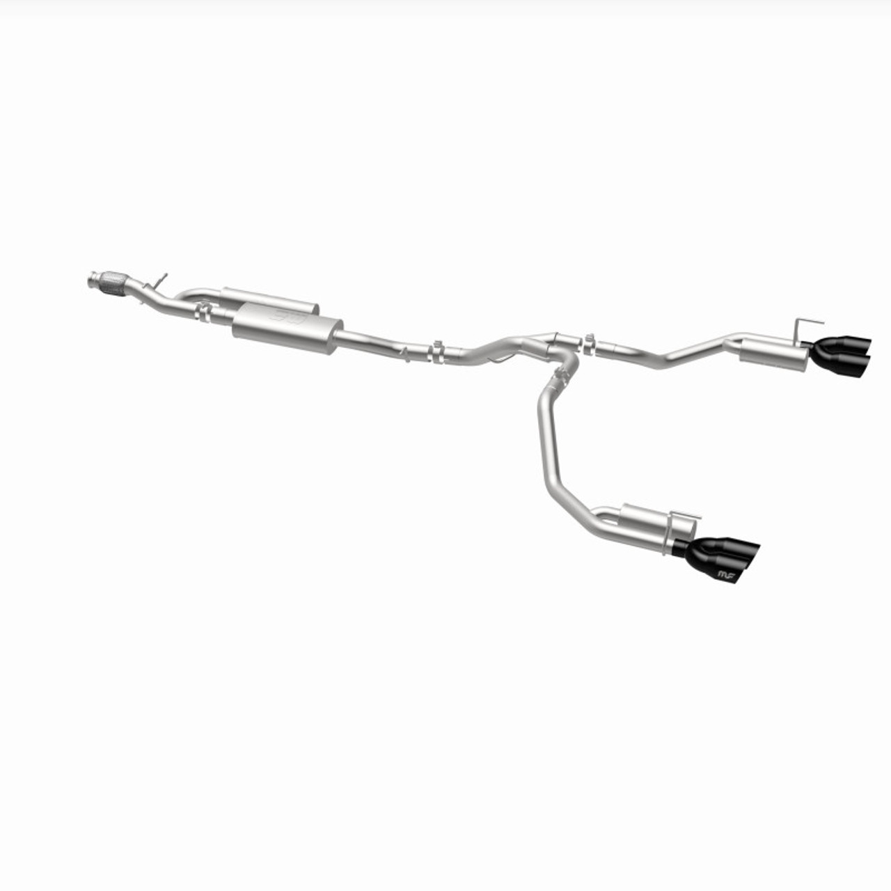 MagnaFlow 2021 Chevrolet Tahoe V8 5.3L Street Series Cat-Back Exhaust - Black Chrome Tips - 19541