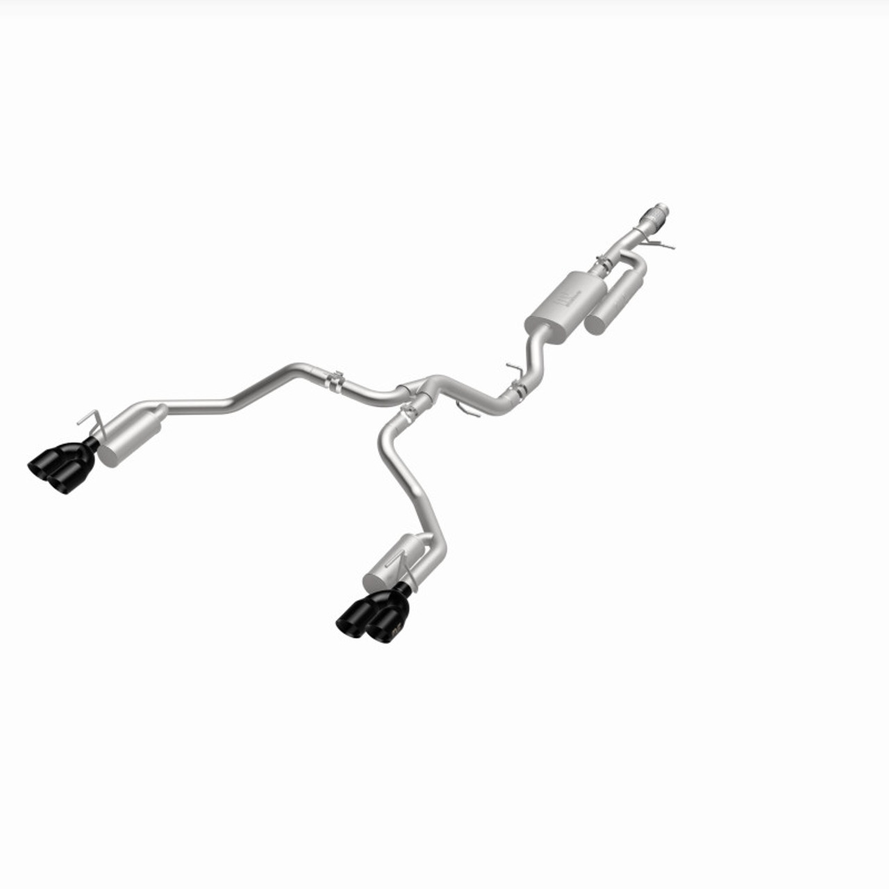 MagnaFlow 2021 Chevrolet Tahoe V8 5.3L Street Series Cat-Back Exhaust - Black Chrome Tips - 19541