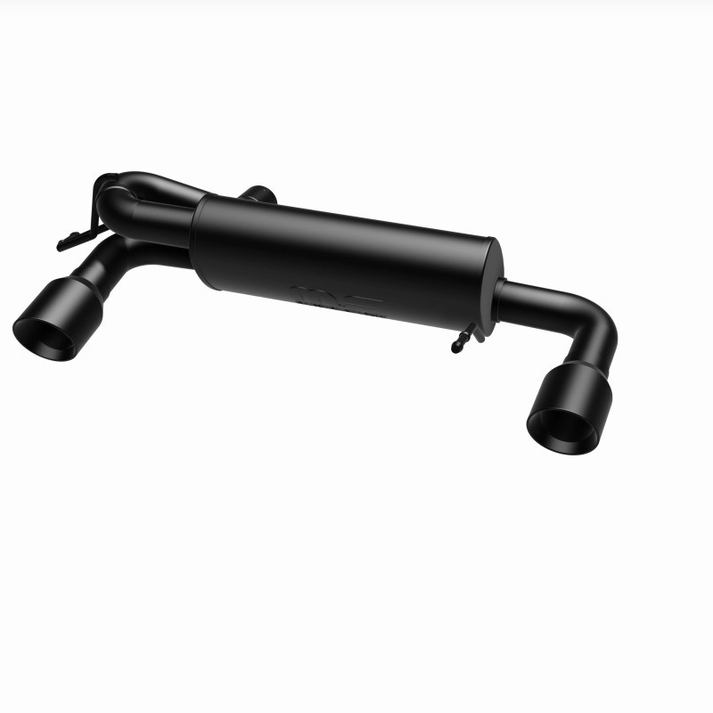MagnaFlow 2021 Ford Bronco 2.3L I-4 Axle-Back Exhaust w/ Dual Split Rear Style Exit- Black Tips - 19555