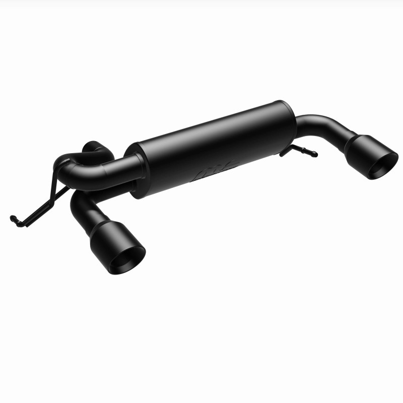 MagnaFlow 2021 Ford Bronco 2.3L I-4 Axle-Back Exhaust w/ Dual Split Rear Style Exit- Black Tips - 19555