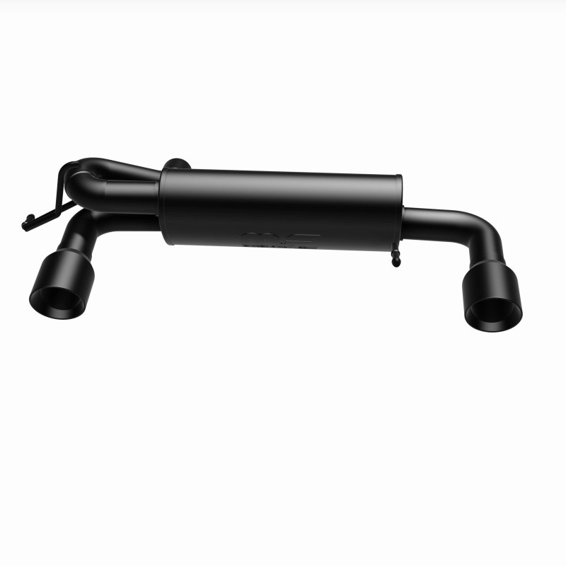 MagnaFlow 2021 Ford Bronco 2.3L I-4 Axle-Back Exhaust w/ Dual Split Rear Style Exit- Black Tips - 19555