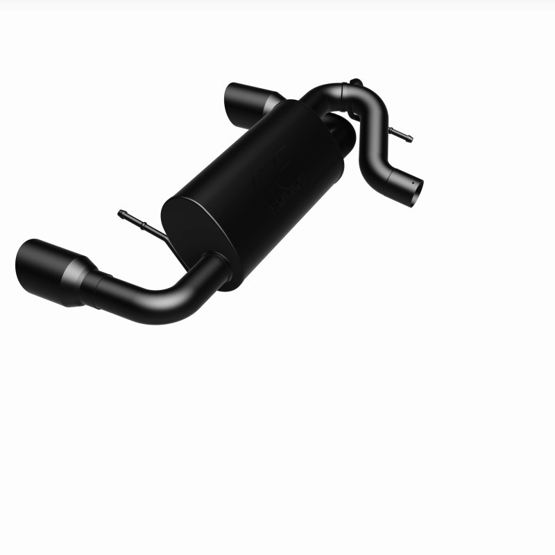 MagnaFlow 2021 Ford Bronco 2.3L I-4 Axle-Back Exhaust w/ Dual Split Rear Style Exit- Black Tips - 19555