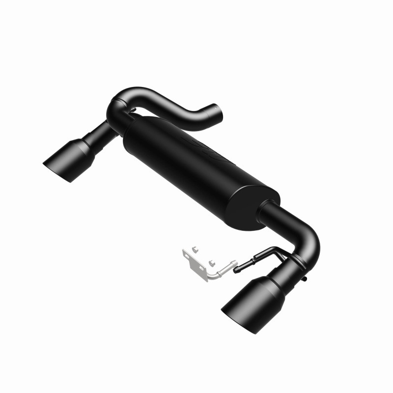 MagnaFlow 2021 Ford Bronco Street Series Axle-Back Exhaust w/ Dual Split Rear Style Exit- Black Tips - 19558