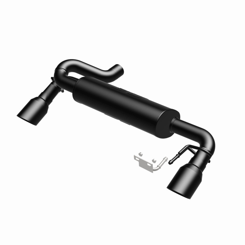 MagnaFlow 2021 Ford Bronco Street Series Axle-Back Exhaust w/ Dual Split Rear Style Exit- Black Tips - 19558