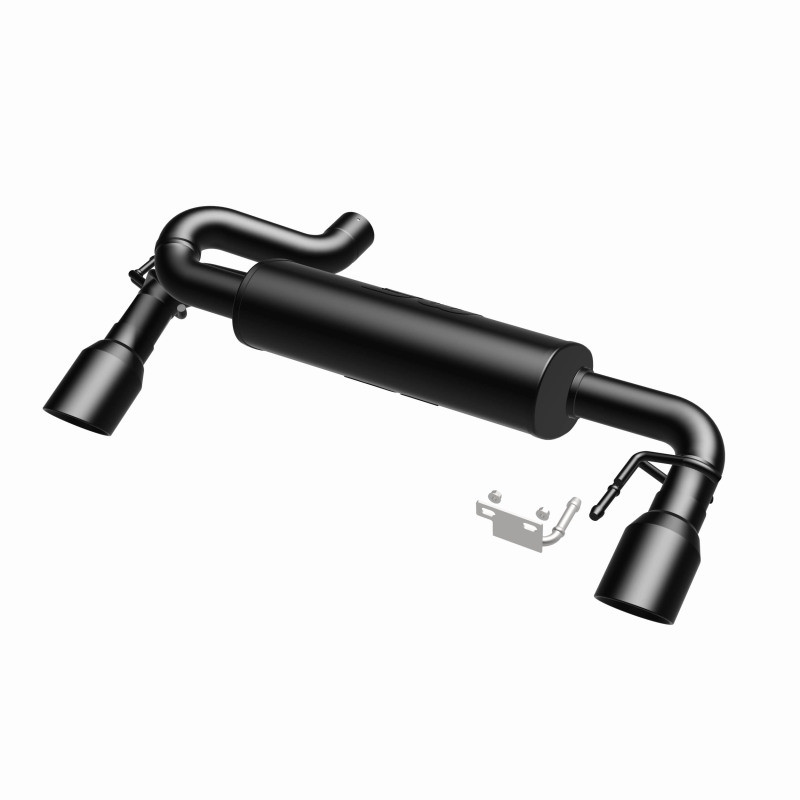 MagnaFlow 2021 Ford Bronco Street Series Axle-Back Exhaust w/ Dual Split Rear Style Exit- Black Tips - 19558