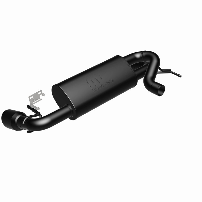 MagnaFlow 2021 Ford Bronco Street Series Axle-Back Exhaust w/ Dual Split Rear Style Exit- Black Tips - 19558