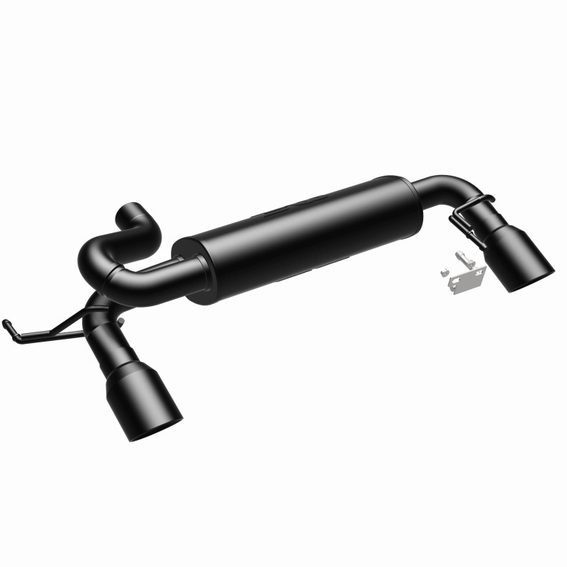 MagnaFlow 2021 Ford Bronco Street Series Axle-Back Exhaust w/ Dual Split Rear Style Exit- Black Tips - 19558