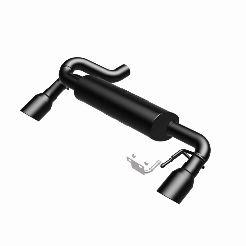 MagnaFlow 2021 Ford Bronco Street Series Axle-Back Exhaust w/ Dual Split Rear Style Exit- Black Tips - 19558
