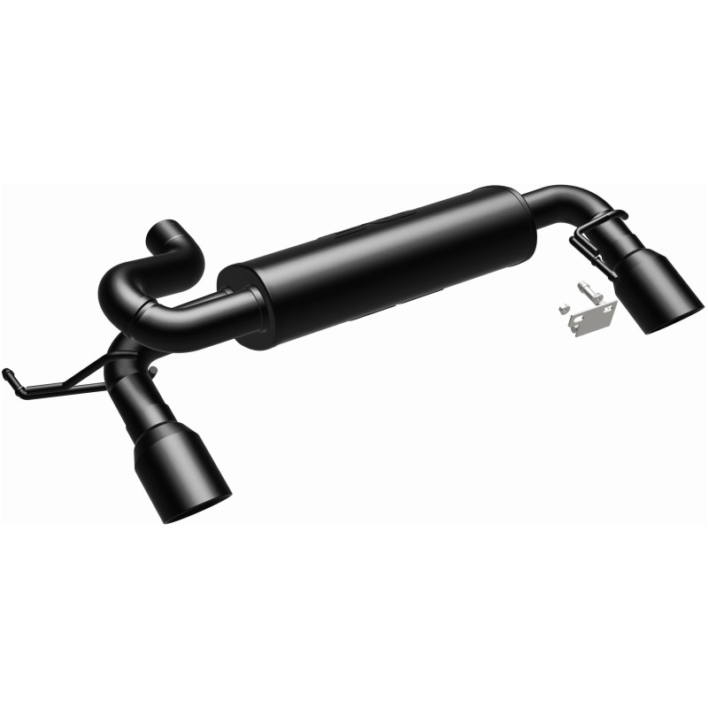 MagnaFlow 2021 Ford Bronco Street Series Axle-Back Exhaust w/ Dual Split Rear Style Exit- Black Tips - 19558
