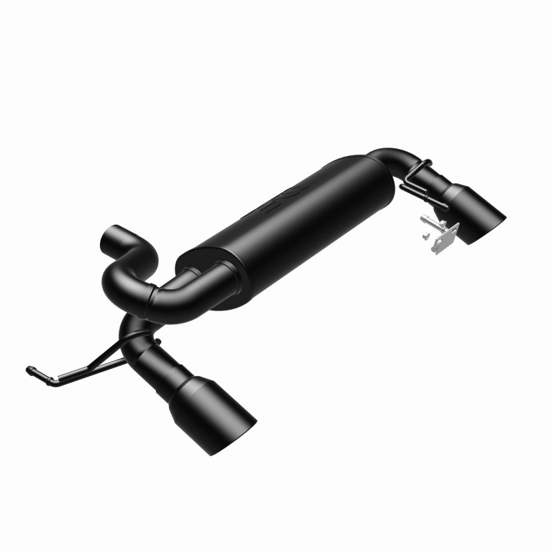 MagnaFlow 2021 Ford Bronco Street Series Axle-Back Exhaust w/ Dual Split Rear Style Exit- Black Tips - 19558