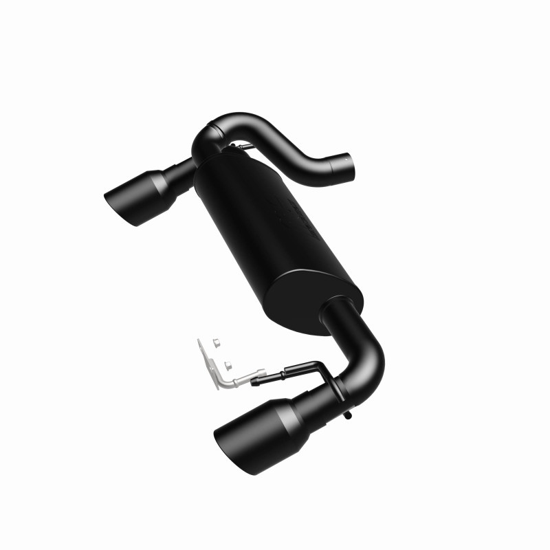 MagnaFlow 2021 Ford Bronco Street Series Axle-Back Exhaust w/ Dual Split Rear Style Exit- Black Tips - 19558