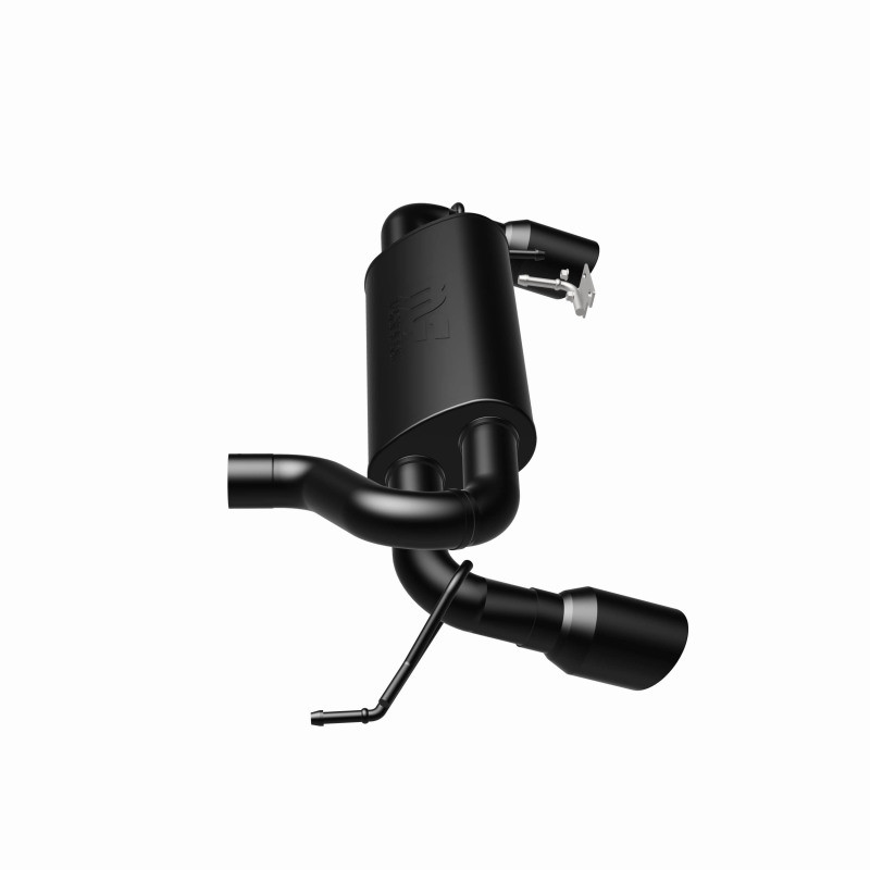 MagnaFlow 2021 Ford Bronco Street Series Axle-Back Exhaust w/ Dual Split Rear Style Exit- Black Tips - 19558