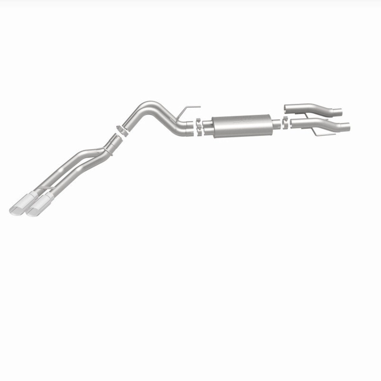 Magnaflow 15-21 Ford F-150 Street Series Cat-Back Performance Exhaust System- SS Polished Rear Exit - 19565
