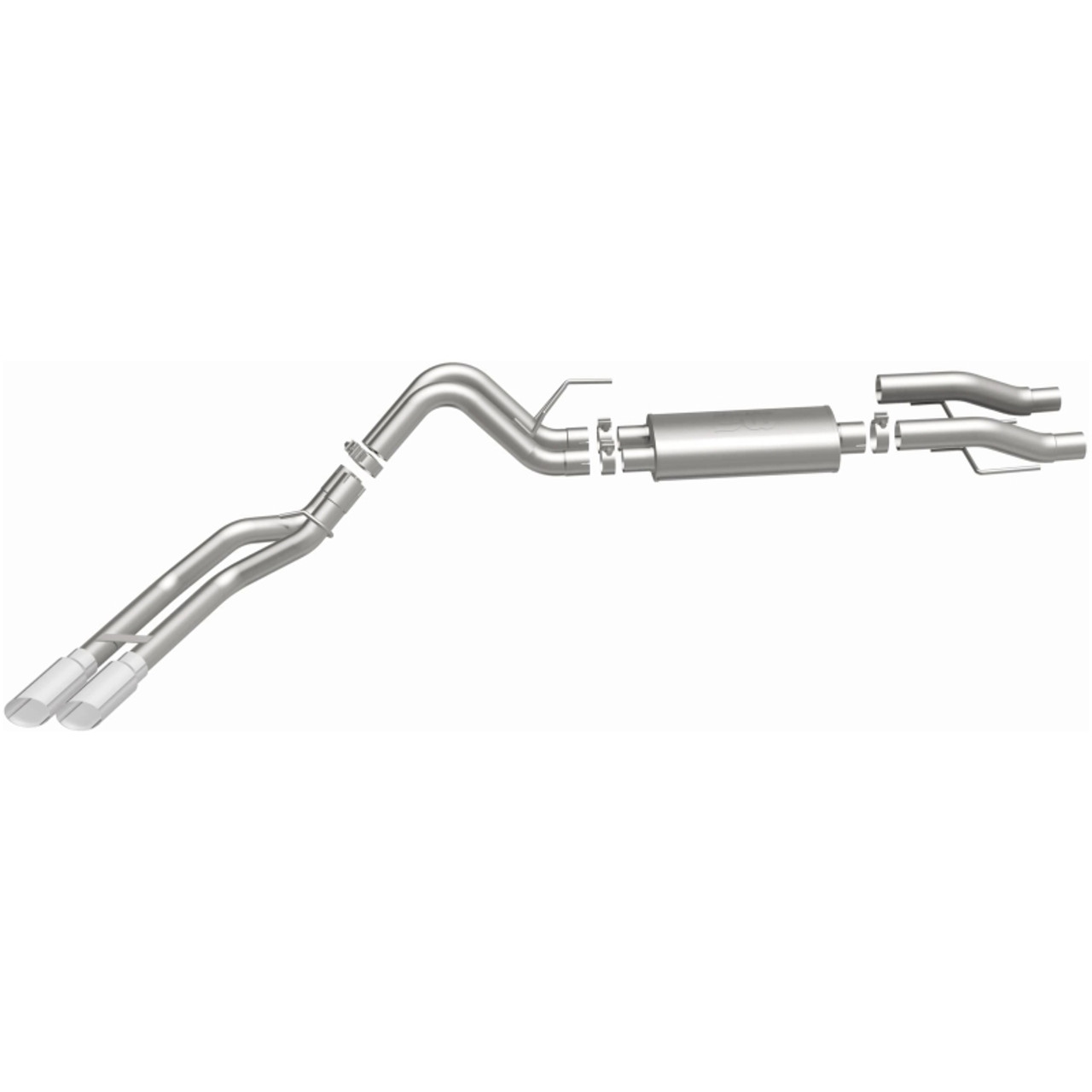 Magnaflow 15-21 Ford F-150 Street Series Cat-Back Performance Exhaust System- SS Polished Rear Exit - 19565