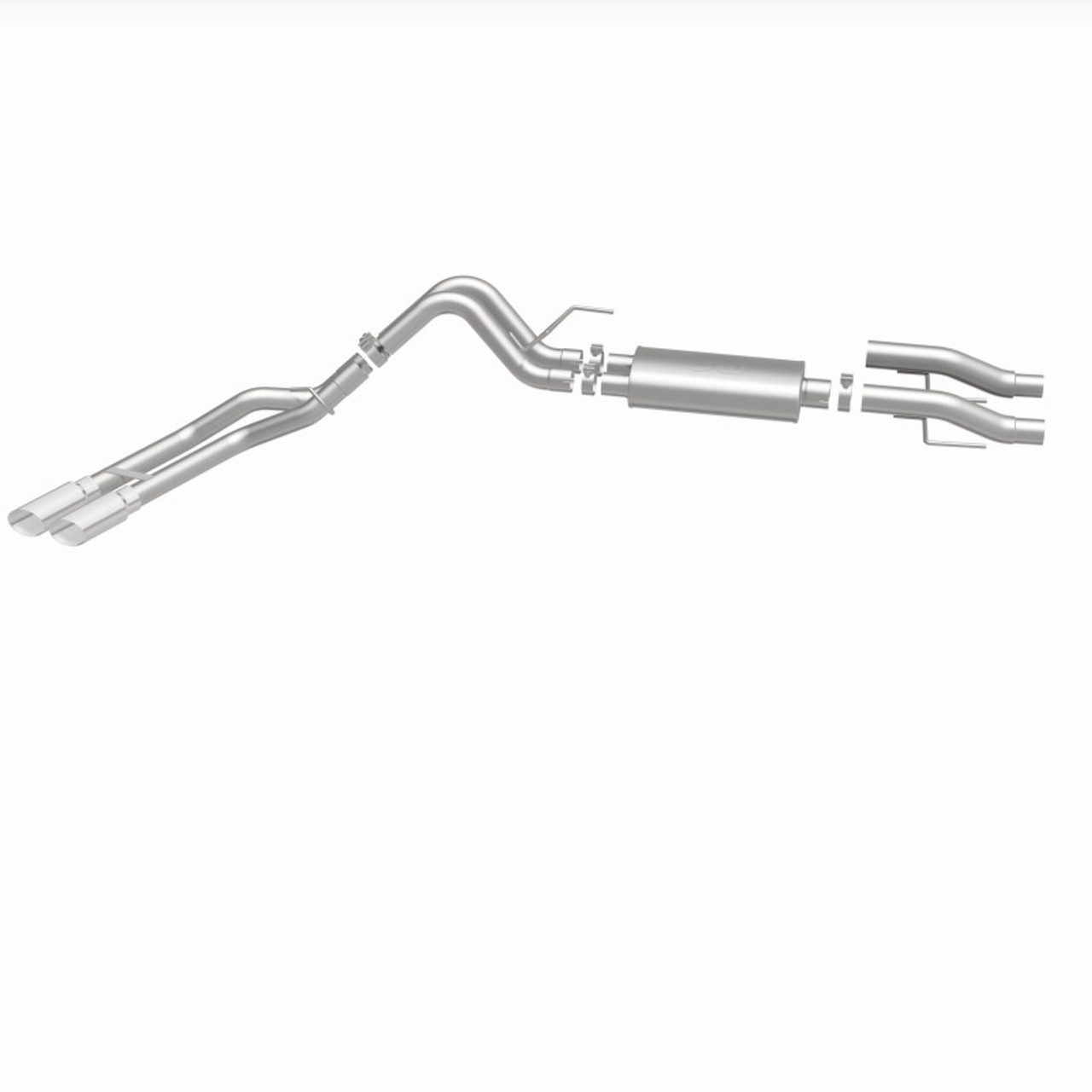 Magnaflow 15-21 Ford F-150 Street Series Cat-Back Performance Exhaust System- SS Polished Rear Exit - 19565