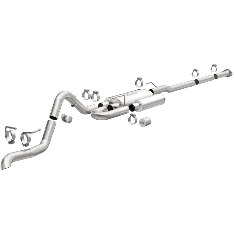 MagnaFlow Stainless Overland Cat-Back Exhaust 05-15 Toyota Tacoma V6 4.0L - 19585