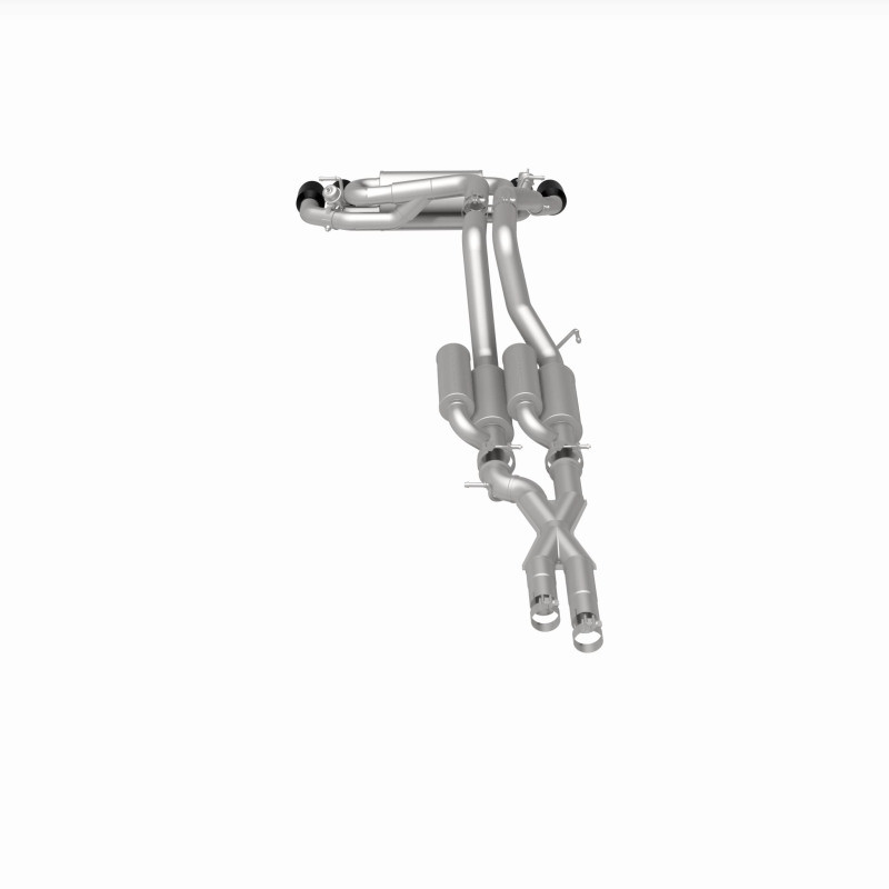 MagnaFlow 21-22 Jeep Wrangler V8 6.4L Street Series Cat-Back Exhaust w/ Black Tips - 19598